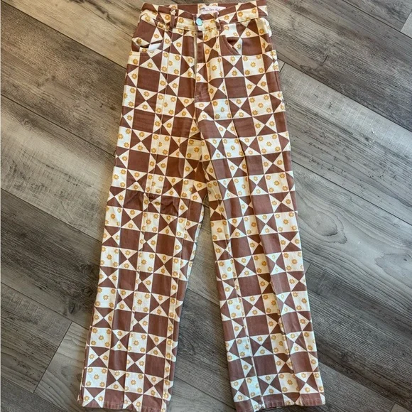 Lisa Says Gah quilt pattern Robyn jeans size 25 Pants - Picture 3 of 5